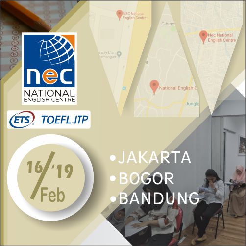 Read more about the article TOEFL ITP Februari 2019
