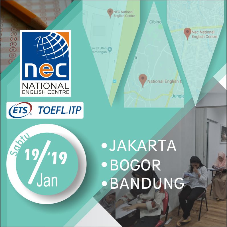 You are currently viewing Jadwal TOEFL ITP Bulan Januari 2019
