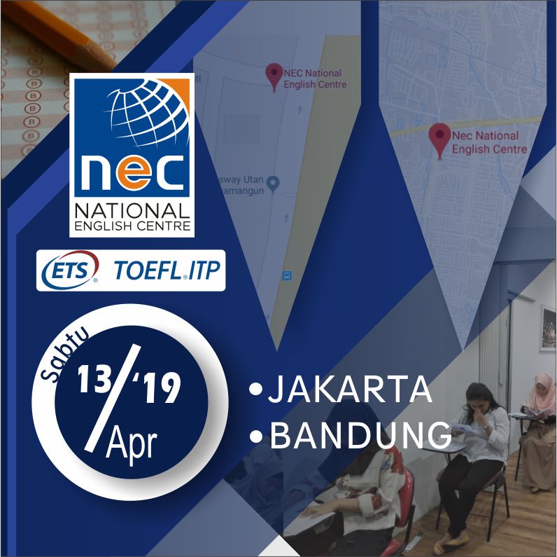 You are currently viewing Jadwal TOEFL ITP April 2019