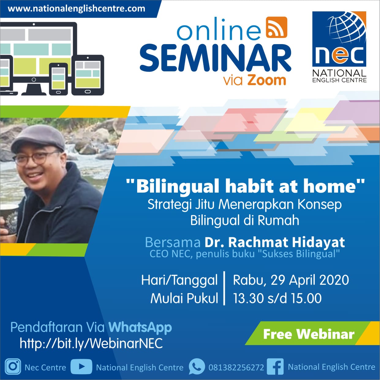 You are currently viewing Seminar Online: BILINGUAL HABIT AT HOME